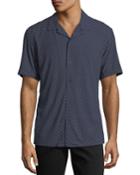 Classic-fit Broken-circles Short-sleeve