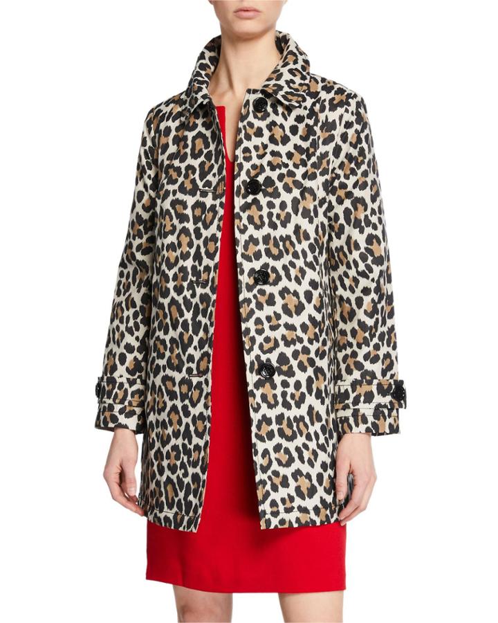 Leopard Print Transitional Jacket