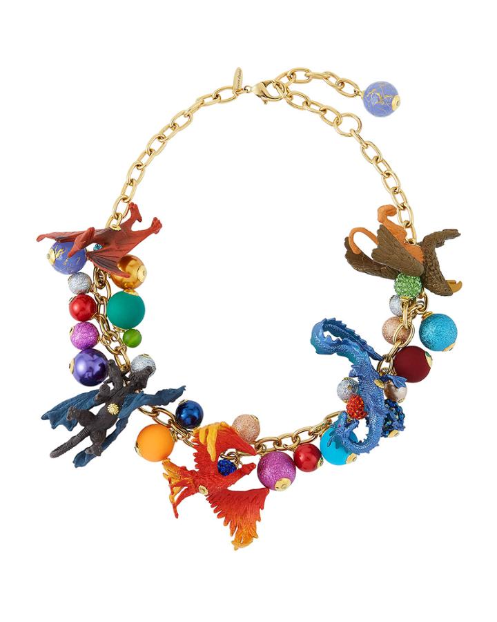 Short Mixed Dragon Necklace