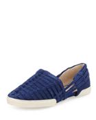 Rani Woven-suede