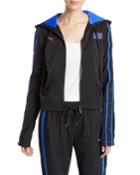 Zip-front Fitted Tearaway Track Jacket