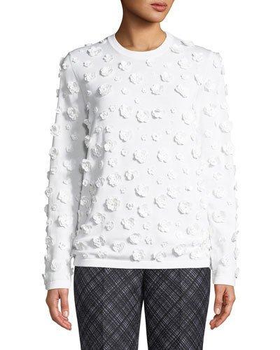 3d Floral-embellished