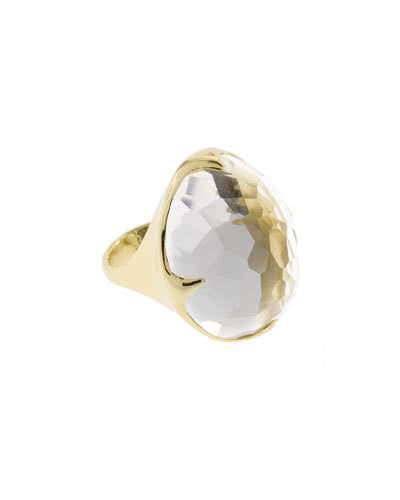 Rock Candy&reg; King 18k Clear Quartz Cocktail Ring