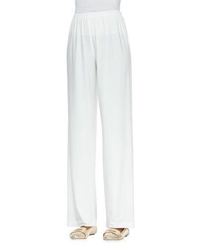 Straight-leg Knit Pants,
