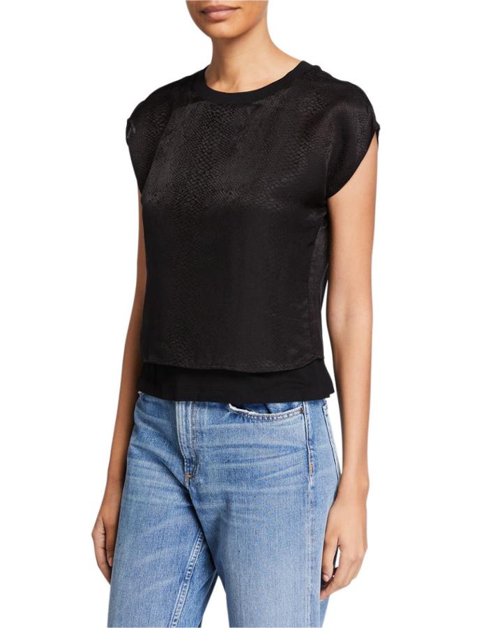Python Silk Jacquard