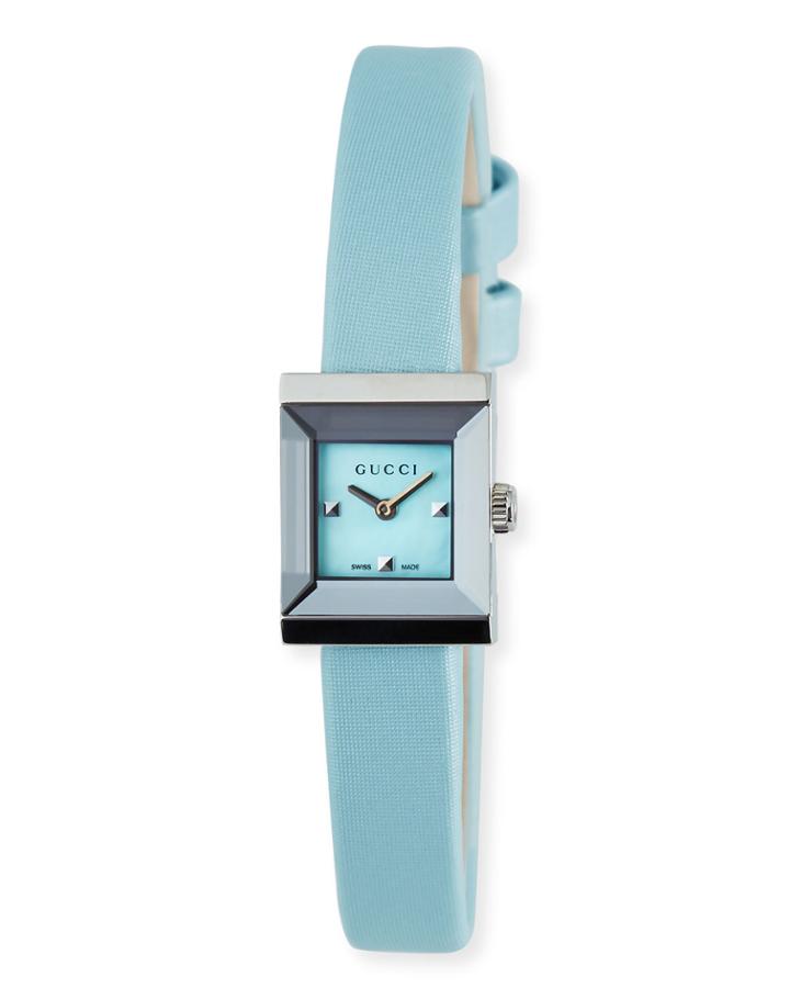 G-frame Square Watch W/ Satin