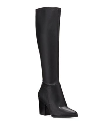 Anata Faux-leather Knee Boots