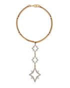 Nova Linear Three-star Collar Necklace