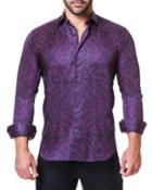 Men's Fibonacci Tunnel Purple Shaped-fit