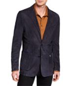 Men's Suede Two-button