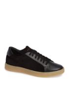 Rome Mixed Leather Low-top