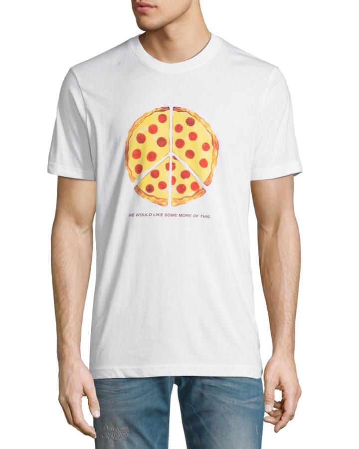 Men's Max Peace Pizza Graphic T-shirt