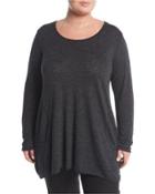 Two-pocket Scoop-neck Tunic,