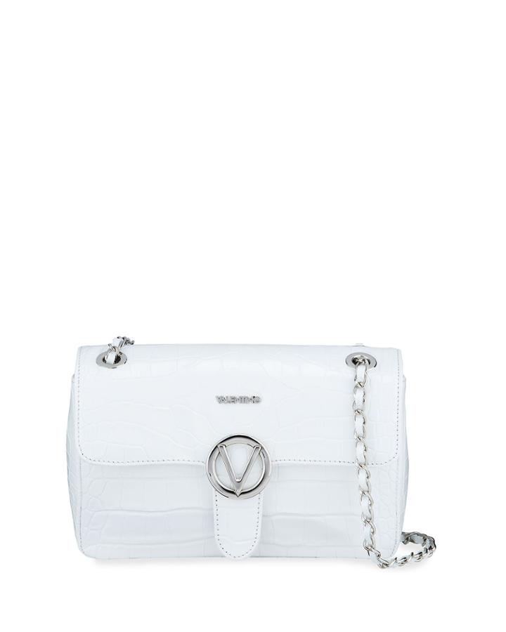 Antoinette Mock-croc Medallion