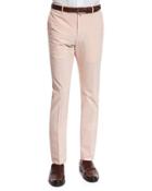 Benn Seersucker Cotton/linen Straight-leg Pants