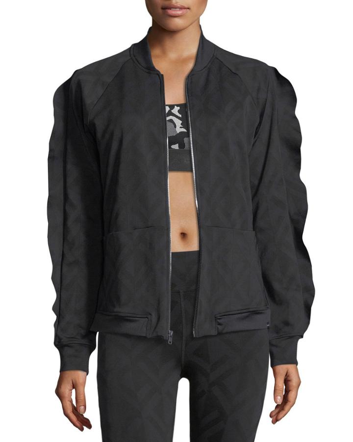 Glance Jacquard Bomber Jacket