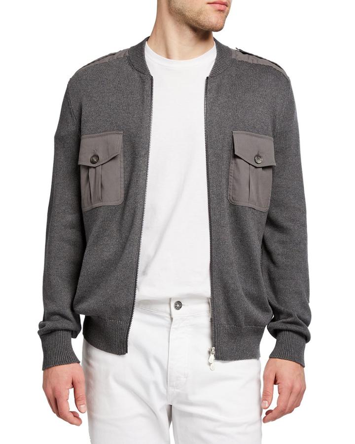 Men's Full-zip Cardigan