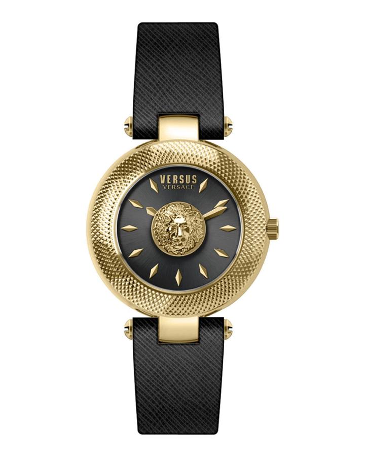 40mm Brick Lane Watch With Leather