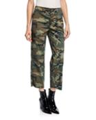 Classic Combat Cargo Cropped Pants