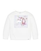 Girl's Unicorn Flip Sequin Sweater,
