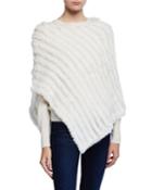 Faux Fur Poncho