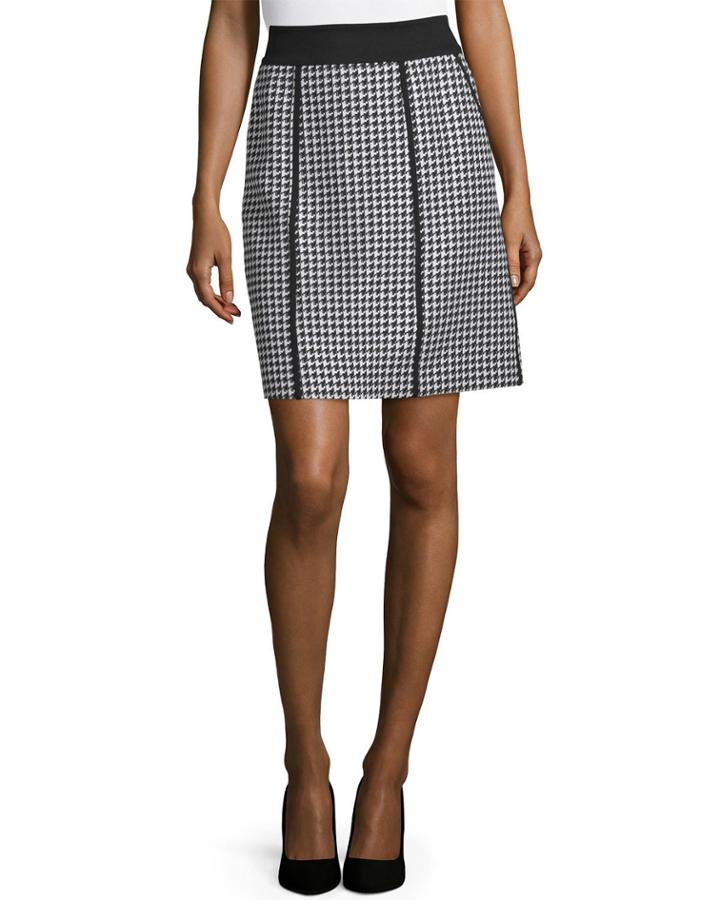 Madeline Houndstooth A-line