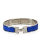 Estate Narrow Clic Clac H Bracelet, Blue