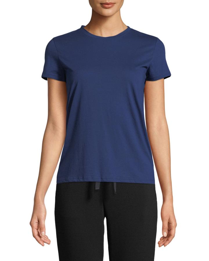 Essential Crewneck Pima Cotton Tee