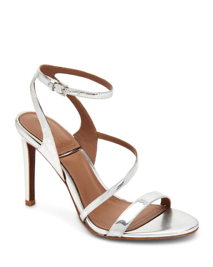 Amilia Metallic Leather Strappy