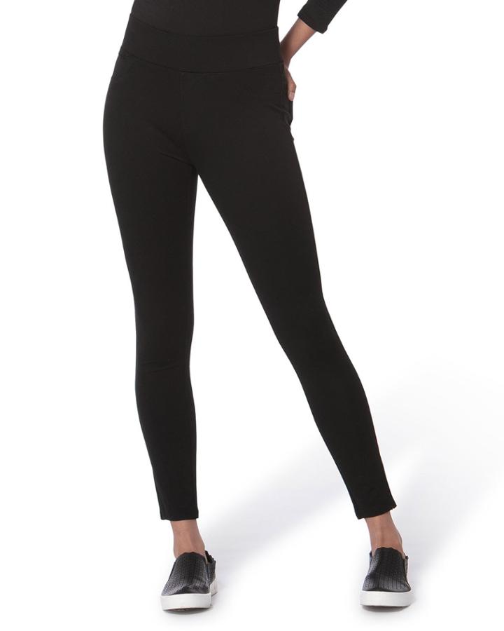 Anna Pull-on Ponte Ankle Pants