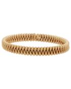 18k Rose Gold Zipper Bangle
