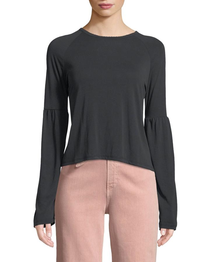 Gracie Balloon-sleeve Tee