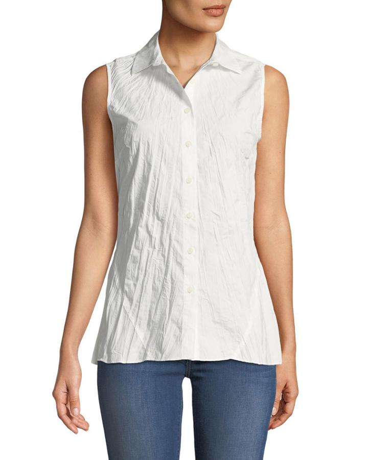 Sleeveless Peplum