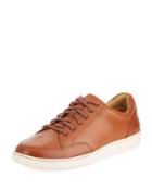 Men's Sagan Ii Leather Platform Sneakers, Brown