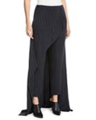 Slim-leg Striped Slim-leg Pants With