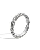 Twisted Diamond Pav&eacute; Ring,