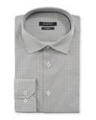 Men's Printed Long-sleeve Dress