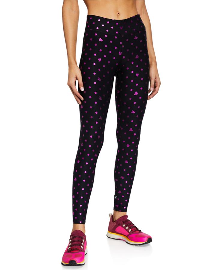Foil-printed Tall-band Activewear