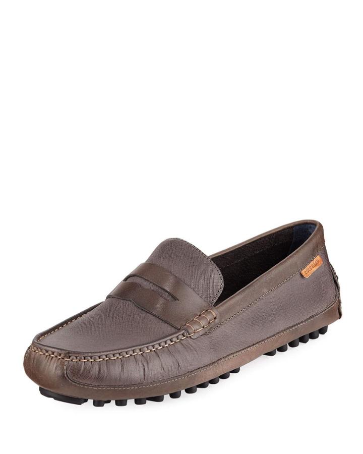 Coburn Slip-on Penny Driver, Gray