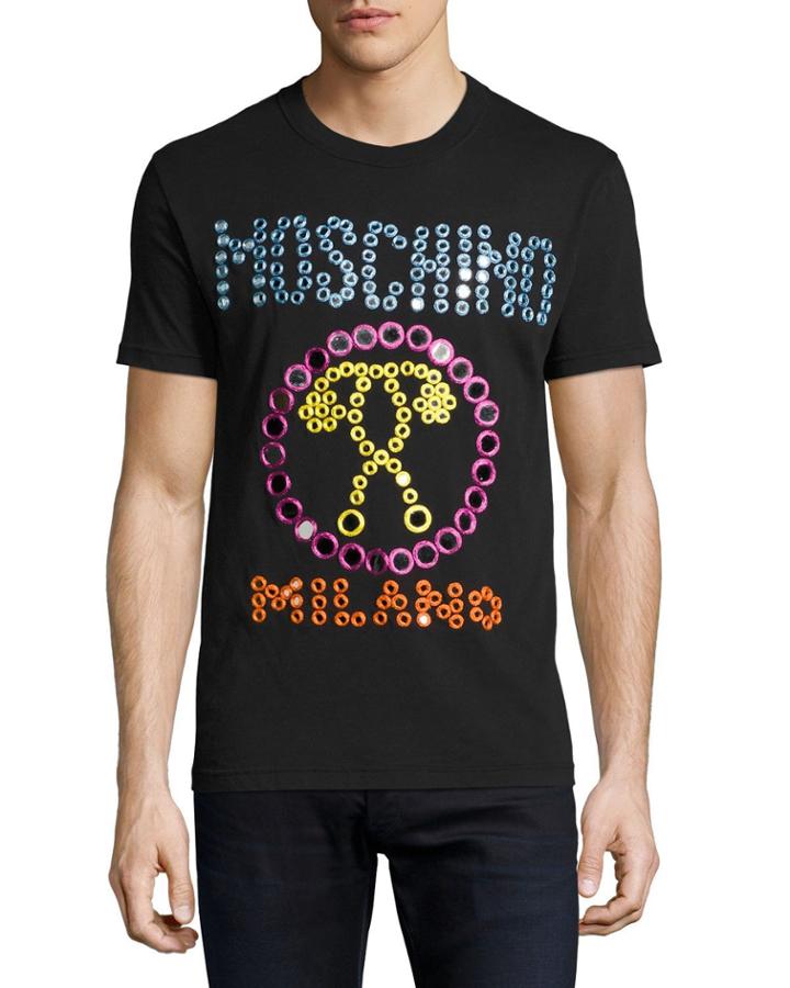 Mirror Logo T-shirt, Black