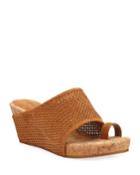 Geana Suede Cork-wedge