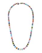 Long Multi-crystal Necklace,