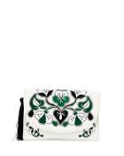 Layla Embroidered Clutch Bag