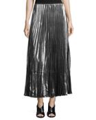 Metallic Accordion-pleated
