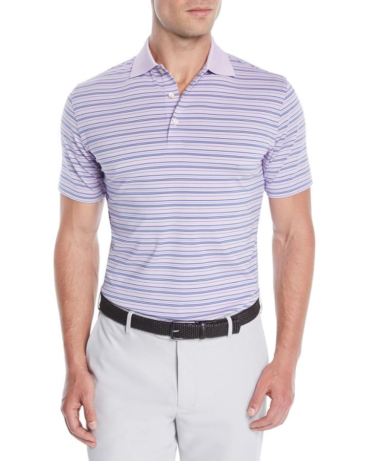 Men's Dartmouth Stripe Jersey Polo
