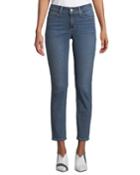 Alina Convertible Ankle Straight-leg Jeans