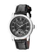 Men's Washington Street Automatic Watch W/ Leather