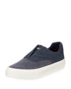 Men's Marlin Suede And Denim