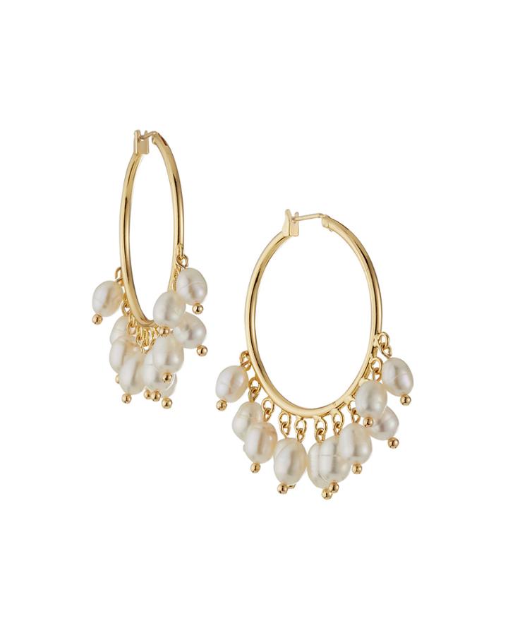 Mother-of-pearl Charm Earrings