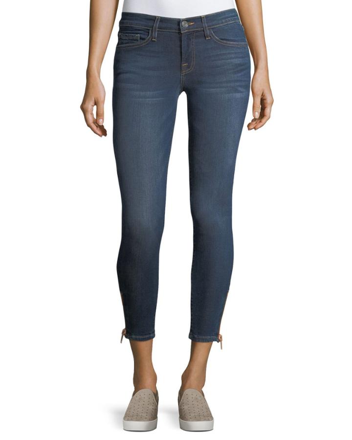 Naomi Mid-rise Skinny Cropped Jeans
